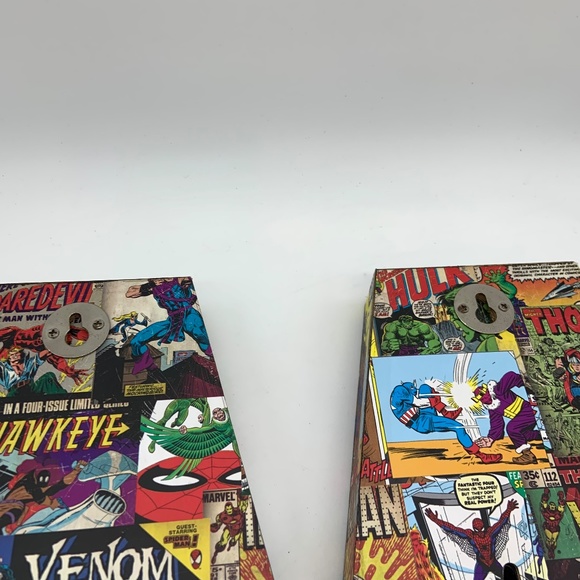 Marvel Comics Letter M Wall Hanging Retro Comics Wooden Wall Decor - Picture 12 of 16